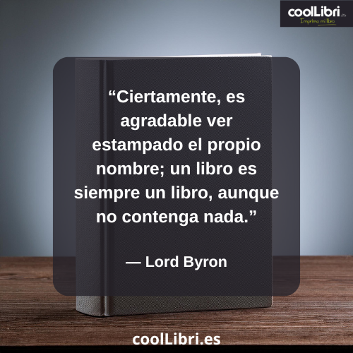 Ciertamente, es agradable ver estampado el propio nombre; - coollibri.es