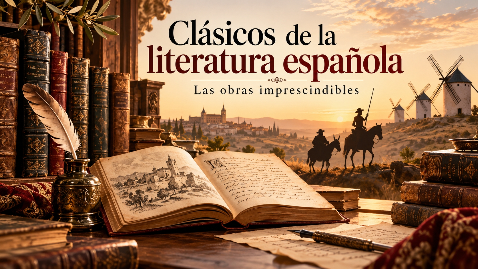 Clásicos de la literatura española: 30 obras imprescindibles