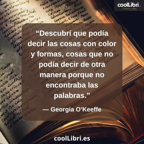 Descubrí que podía decir las cosas con color y formas - coollibri.es