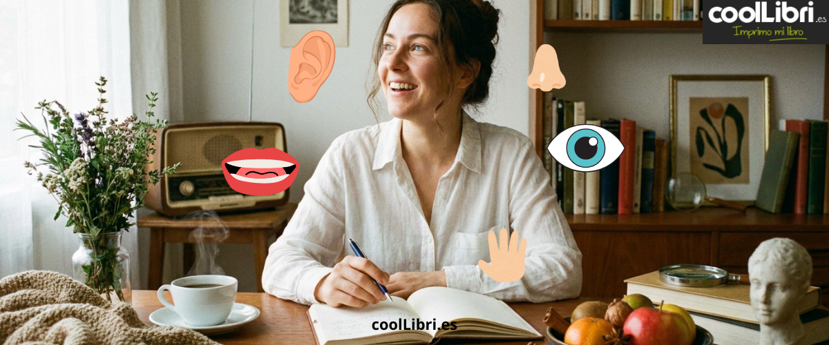 Ejercicios prácticos de escritura sensorial para mejorar tus historias
