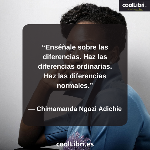 Enséñale sobre las diferencias. Haz las diferencias ordinarias. - coollibri.es