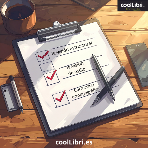 Fases del proceso al abordar la reescritura y edición de tu libro - coollibri.es