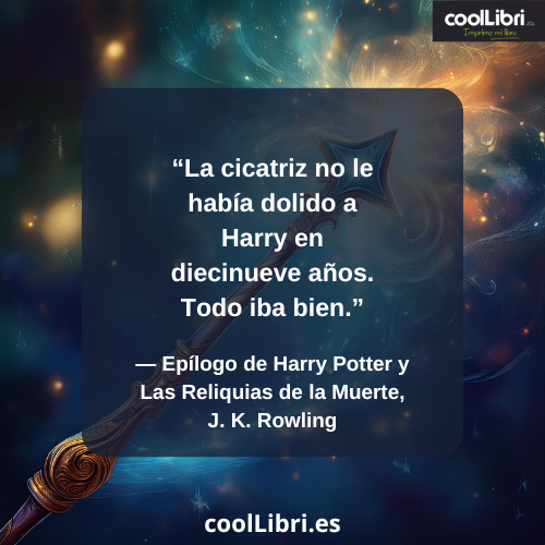 La cicatriz no le había dolido a Harry en diecinueve años- coollibri.es