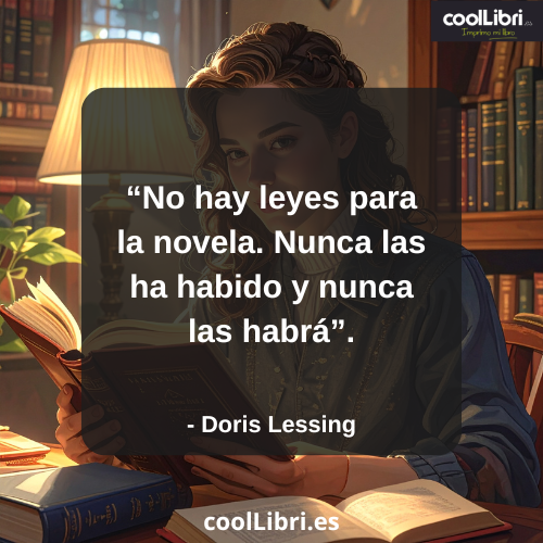 No hay leyes para la novela. Nunca las ha habido y nunca las habrá - coollibri.es