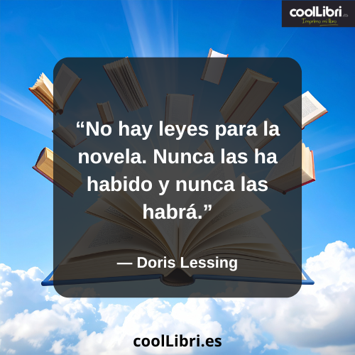 No hay leyes para la novela. Nunca las ha habido y nunca las habrá - coollibri.es