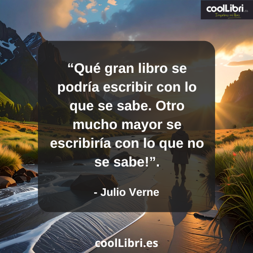 Qué gran libro se podría escribir con lo que se sabe - coollibri.es