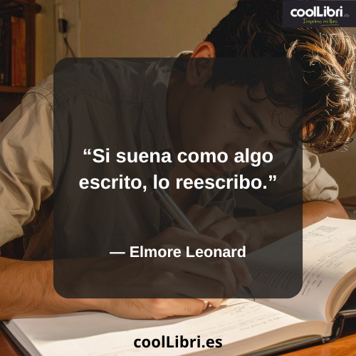 Si suena como algo escrito, lo reescribo - coollibri.es