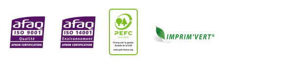 Certificados de la imprenta